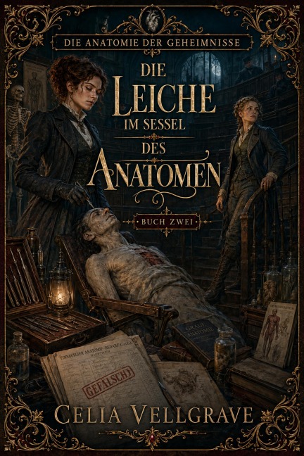 Die Leiche im Sessel des Anatomen - Celia Vellgrave
