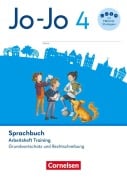 Cover-Bild zum Titel 'Jo-Jo Sprachbuch 4. Schuljahr - Allgemeine Ausgabe 2024 - Arbeitsheft Training - Grundwortschatz und Rechtschreibung' von 'Henriette Naumann-Harms'