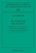 Cover-Bild zum Titel 'Die Anatomie der Azteken' von 'Uta Berger'