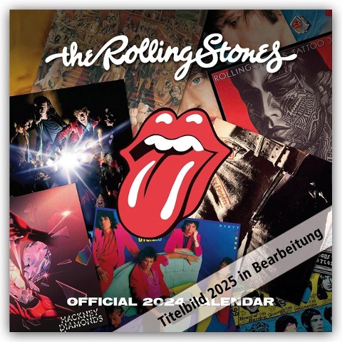 The Rolling Stones - Die Rolling Stones 2025 - Wandkalender - 