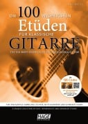 Cover-Bild zum Titel 'Die 100 wichtigsten Etüden für klassische Gitarre mit 2 CDs' von 'Jiang Weijie'