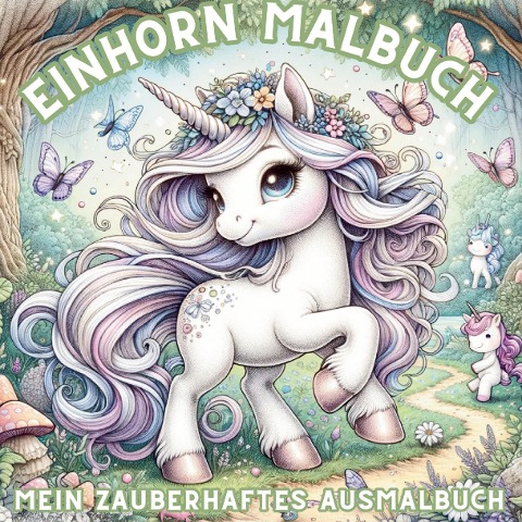 Einhorn-Abenteuer: Malbuch für Mädchen - 50 magische Ausmalvorlagen! - S&L Inspirations Lounge