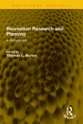 Cover-Bild zum Titel 'Recreation Research and Planning' von ''