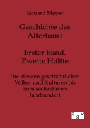 Cover-Bild zum Titel 'Geschichte des Altertums' von 'Eduard Meyer'