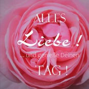 Cover-Bild zum Titel 'ALLES Liebe ! ... und genieße Deinen TAG !' von 'Bewusst & Kreativ, Sanni M. Jacob'