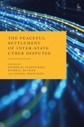 Cover-Bild zum Titel 'The Peaceful Settlement of Inter-State Cyber Disputes' von ''