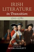 Cover-Bild zum Titel 'Irish Literature in Transition, 1700-1780: Volume 1' von ''