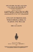 Strukturtheorie der Wahrscheinlichkeitsfelder und -Räume - Demetrios A. Kappos