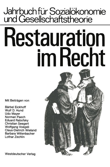 Restauration im Recht - 