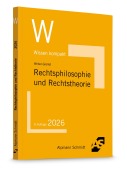 Cover-Bild zum Titel 'Rechtsphilosophie und Rechtstheorie' von 'Heinrich Weber-Grellet'