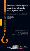 Cover-Bild zum Titel 'Docencia e investigación para el cumplimiento de la Agenda 2030' von ''