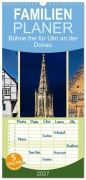 Cover-Bild zum Titel 'Familienplaner 2027 - Bühne frei für Ulm an der Donau mit 5 Spalten (Wandkalender, 21 x 45 cm) CALVENDO' von 'Peter Roder'