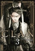 Cover-Bild zum Titel 'CLAN 3' von 'Ken-ichi Suemitsu, Hamaguri'