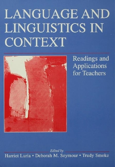 Language and Linguistics in Context - 