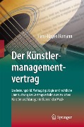 Cover-Bild zum Titel 'Der Künstlermanagementvertrag' von 'Hans-Jürgen Homann'