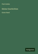 Cover-Bild zum Titel 'Kleine Geschichten' von 'Paul Lindau'