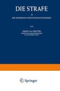 Cover-Bild zum Titel 'Die Strafe II' von 'Hans V. Hentig'