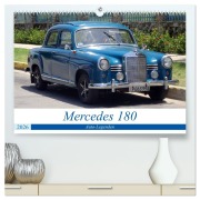 Cover-Bild zum Titel 'Auto-Legenden - Mercedes 180 (hochwertiger Premium Wandkalender 2026 DIN A2 quer), Kunstdruck in Hochglanz' von 'Henning von Löwis of Menar'