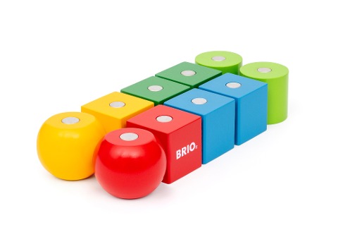BRIO Infant/ Toddler - Magnetische Holzbausteine - 