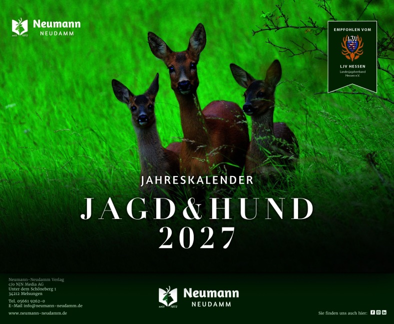 Jagd & Hund 2027 Kalender - 