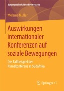 Cover-Bild zum Titel 'Auswirkungen internationaler Konferenzen auf soziale Bewegungen' von 'Melanie Müller'