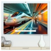 Cover-Bild zum Titel 'Futuristische Züge (hochwertiger Premium Wandkalender 2026 DIN A2 quer), Kunstdruck in Hochglanz' von 'Torsten Irmer'