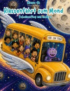 Cover-Bild zum Titel 'Klassenfahrt zum Mond' von 'Klasse 4b, Elena Isabel Schuler'