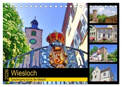 Cover-Bild zum Titel 'Wiesloch - Spaziergang durch die Altstadt (Tischkalender 2026 DIN A5 quer), CALVENDO Monatskalender' von 'Claus Liepke'