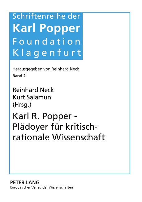Karl R. Popper - Plädoyer für kritisch-rationale Wissenschaft - 