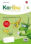 Cover-Bild zum Titel 'Karibu. Spracharbeitshefte 4 Druckschrift mit Diagnoseheft' von ''