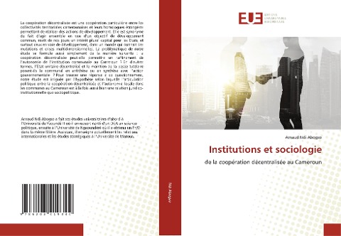 Institutions et sociologie - Arnaud Ndi Abogso