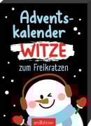 Cover-Bild zum Titel 'Adventskalender - Witze zum Freikratzen' von 'Ute Löwenberg'
