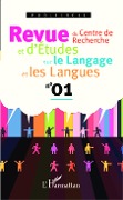 Cover-Bild zum Titel 'Revue du Centre de Recherche et d'Etudes sur le Langage et les Langues' von 'Collectif'