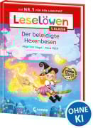 Cover-Bild zum Titel 'Leselöwen 1. Klasse - Der beleidigte Hexenbesen' von 'Maja von Vogel'