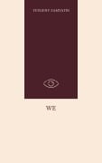 Cover-Bild zum Titel 'We' von 'Yevgeny Zamyatin'