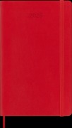 Cover-Bild zum Titel 'Moleskine 12 Monate Wochen Notizkalender 2026, Large/A5, 1 Wo = 1 Seite, rechts linierte Seite, Weicher Einband, Scharlachrot' von ''