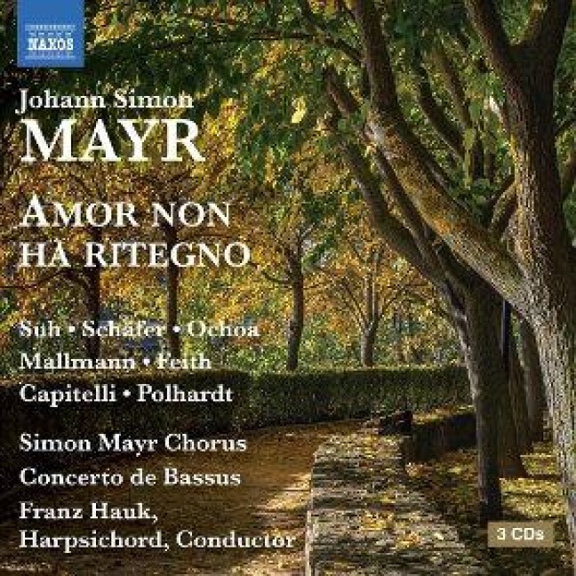 Mayr: Amor non ha ritegno - Anna-Doris/Concerto de Bassus/Feith Capitelli