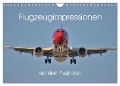 Flugzeugimpressionen auf dem Flughafen (Wandkalender 2024 DIN A4 quer), CALVENDO Monatskalender - Matthias Merz
