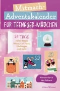 Cover-Bild zum Titel 'Mitmach-Adventskalender für Teenager Mädchen - Kreativ durch den Advent' von 'Alina Winter'