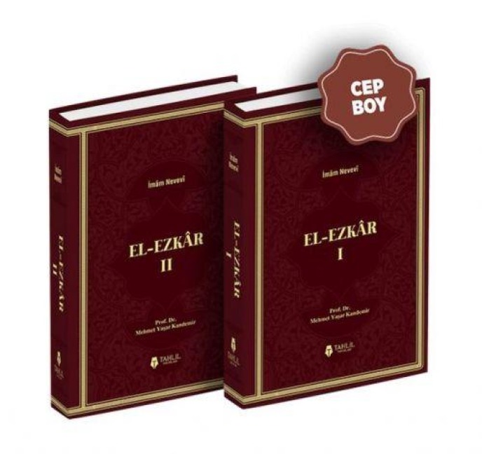 El-Ezkar Cep Boy - 2 Cilt - Imam Nevevi