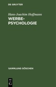 Cover-Bild zum Titel 'Werbepsychologie' von 'Hans-Joachim Hoffmann'