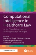 Cover-Bild zum Titel 'Computational Intelligence in Healthcare Law' von ''