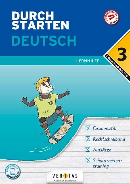 Durchstarten 3. Klasse - Deutsch Mittelschule/AHS - Lernhilfe - Jutta Hofer, Vera Igler, Doris Schützeneder