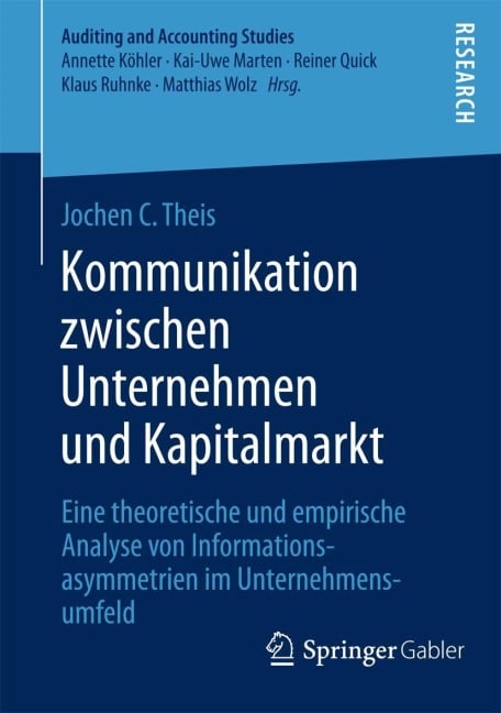 Kommunikation zwischen Unternehmen und Kapitalmarkt - Jochen C. Theis