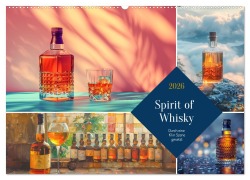 Cover-Bild zum Titel 'Spirit of Whisky (Wandkalender 2026 DIN A2 quer), CALVENDO Monatskalender' von 'Steffen Gierok-Latniak'