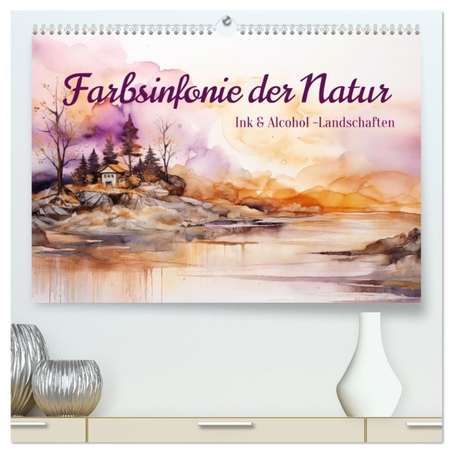 Farbsinfonie der Natur (hochwertiger Premium Wandkalender 2026 DIN A2 quer), Kunstdruck in Hochglanz - Ally Bee