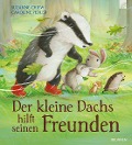Cover-Bild zum Titel 'Der kleine Dachs hilft seinen Freunden' von 'Suzanne Chiew'
