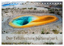 Cover-Bild zum Titel 'Der Yellowstone Nationalpark (Tischkalender 2026 DIN A5 quer), CALVENDO Monatskalender' von 'Crystallights By Sylvia Seibl'
