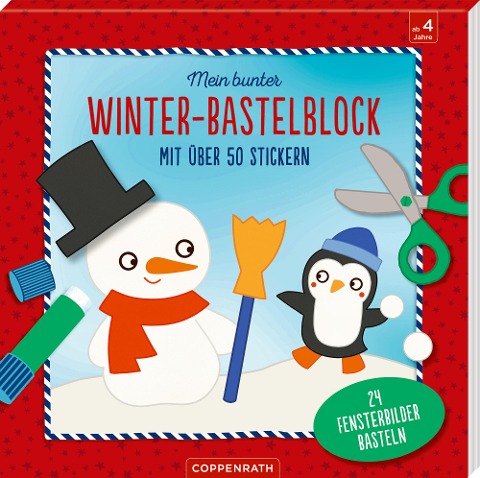 Mein bunter Winter-Bastelblock - 