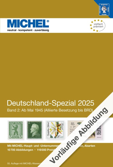 Deutschland Spezial 2025 Band 1 - Michel-Redaktion